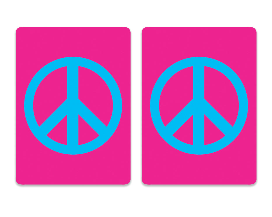 Cards with Peace Sign